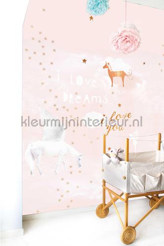 Paarden liefde fotobehang OZP 3760 Little Wallpaper Onszelf