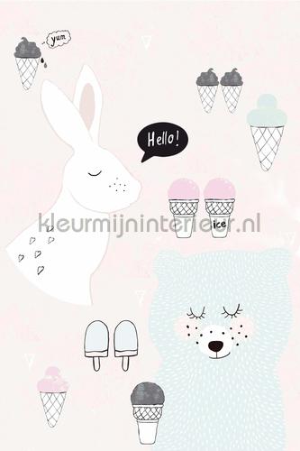 Animal talk fotobehang OZP 3778 Little Wallpaper Onszelf