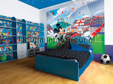 Mickey Mouse plays fotobehang Kleurmijninterieur