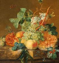 Still life with fruits photomural Dutch Wallcoverings Painted Memories 8008
