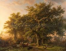 Forest photomural Dutch Wallcoverings Painted Memories 8010