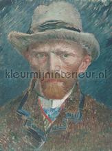 Self portrait Van Gogh photomural Dutch Wallcoverings Painted Memories 8015