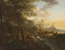 Italian landscape photomural Dutch Wallcoverings Painted Memories 8022