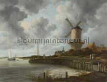 The Windmill fotomurali Dutch Wallcoverings Painted Memories 8023