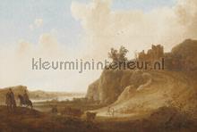 Castle ruins photomural Dutch Wallcoverings Painted Memories 8025