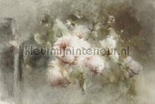 Vase with roses photomural Dutch Wallcoverings all-images