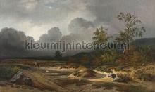 Approaching thunderstorm photomural Dutch Wallcoverings Painted Memories 8032
