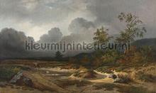 Approaching thunderstorm fotomurali Dutch Wallcoverings Painted Memories 8032