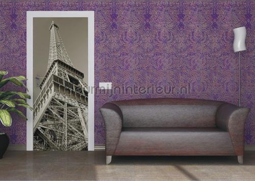 Eiffeltoren van onderen fottobehaang ftn-v-2845 intrieur AG Design