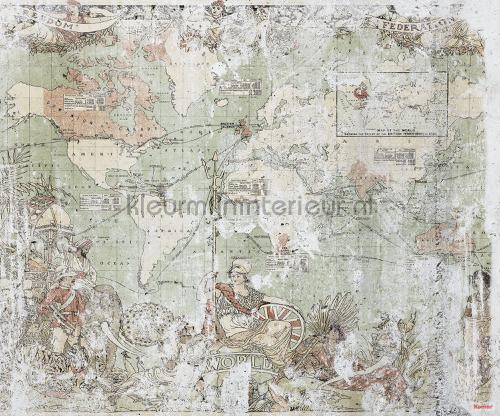 britisch empire fototapet p030-vd3 verdenskort Komar