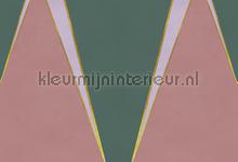 Geometric Mountain strawberry fototapeten Coordonne Random Papers 2 6800203
