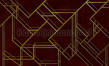 L. Geometric wine fototapeten Coordonne Random Papers 2 6800208
