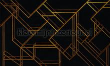 L. Geometric black fototapeten Coordonne Random Papers 2 6800209