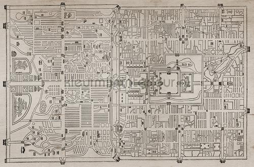 Old Beiging Map Papyrus papier murales 6800303 Random Papers 2 Coordonne