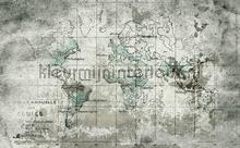 Old Map fotomurales 6800305 mapas del mundo Coordonne