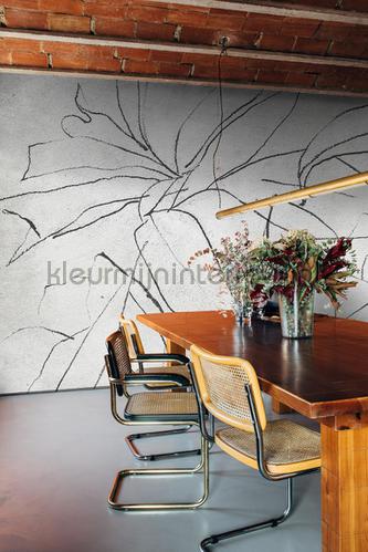 abstract flora concrete papier murales 6800406 Graphique - Abstrait Coordonne