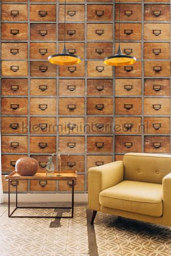 Drawers papier murales 6800509 Moderne - Rsum Coordonne