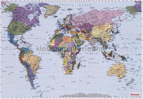 world map fototapet 4-050 Vol 15 Komar