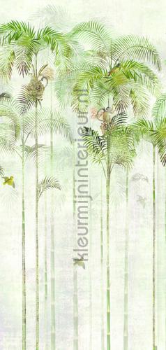 jungle greenery Links fotobehang dgwil1011 Wall Design Khroma