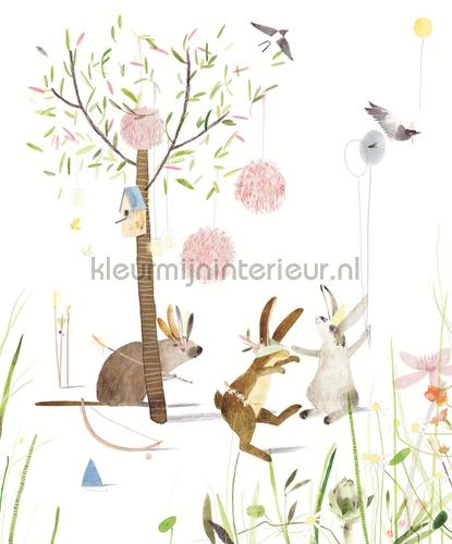 Wallpower Junior Party Bunnies photomural 364160 photowallpaper Top 15 Eijffinger