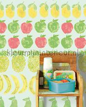 Wallpower Junior Fruity Green fotobehang 364192 keuken dessins Eijffinger