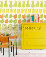 Wallpower Junior Fruity Peach photomural 364193 kitchen designs Eijffinger
