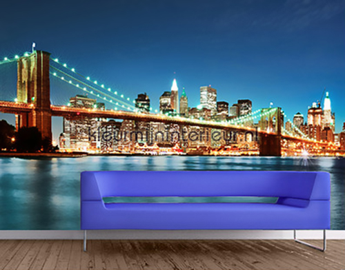 Manhattan Brooklyn Bridge fotobehang aanbieding fotobehang
