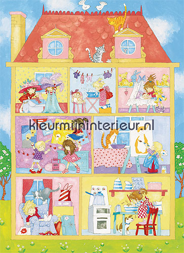 its a girls world fotobehang 427 aanbieding fotobehang Ideal Decor