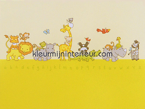 animal parade papier murales 380001 Wallpower mini Eijffinger