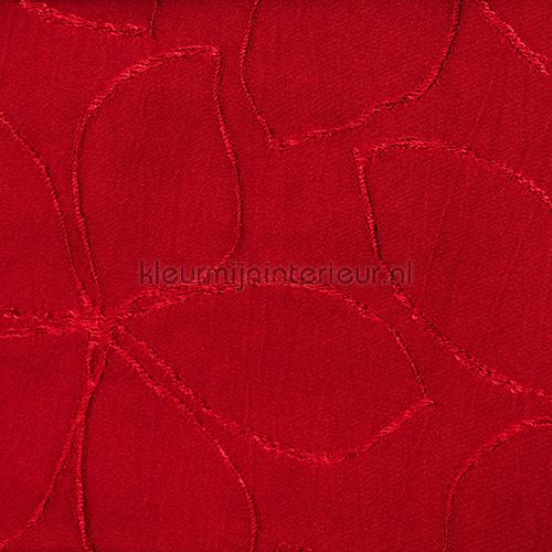 Amabile Bloem rood curtains 7526-6 romantic Eijffinger