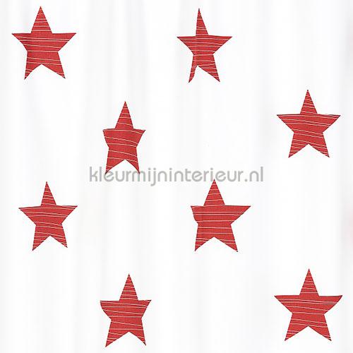 Big Stars red gordijnen 829579 meisjes Rasch