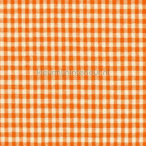 verdrietig Suradam schandaal Boerenbont ruit 5mm oranje gordijnen Boerenbont ruit Kleurmijninterieur