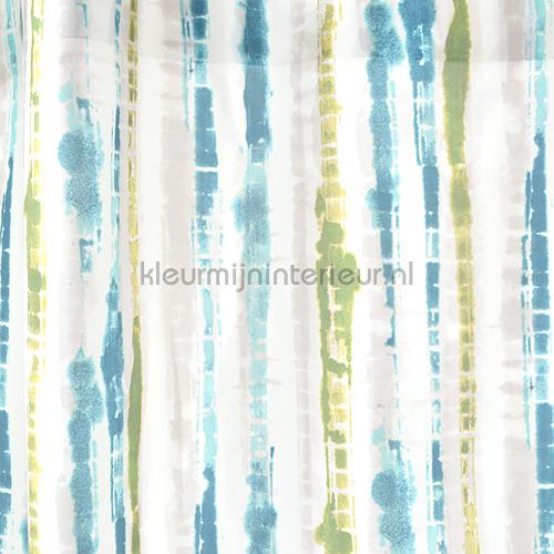 Canvas Blauw Mosgroen 4332-23 gordijnen Canvas Indes ... Canvas Blauw Mosgroen 4332-23 gordijnen Canvas Indes ...