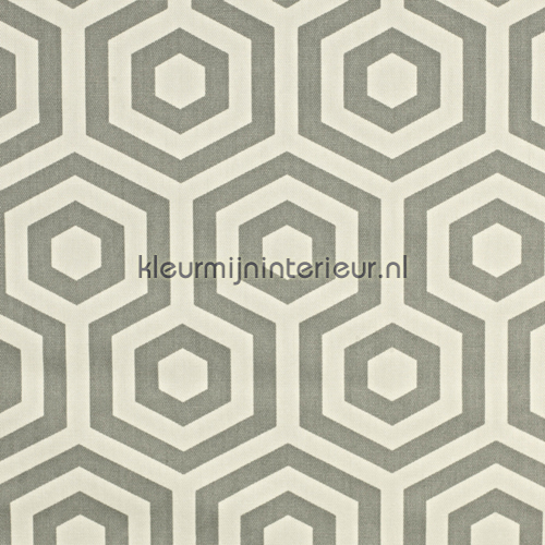 Hex Stone oilcloth hex pvc stone moderne Prestigious Textiles