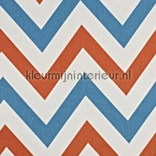 Jazz Tangerine gordijnen 5736-405 strepen Prestigious Textiles