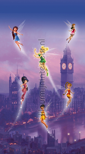 Fairies in London gordijnen kant en klaar Kleurmijninterieur