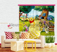 Winnie the pooh has a party gordijnen Gordijnstof Top 15 Kleurmijninterieur