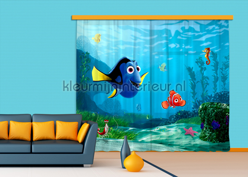 Nemo cortinas Disney - Pixar Kleurmijninterieur