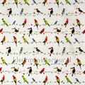 Toucan Talk stoffer Prestigious Textiles Sommerfugle Fugle 