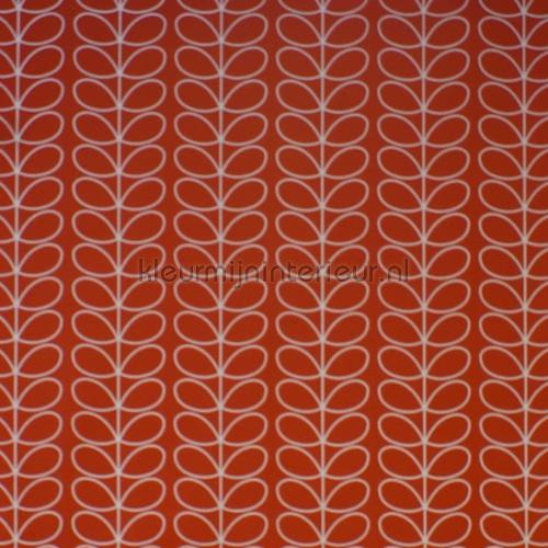 Linear stem tomato cortinas 7741-2 Orla Kiely Eijffinger