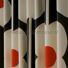 Abacus flower tomato cortinas Eijffinger quadrado 