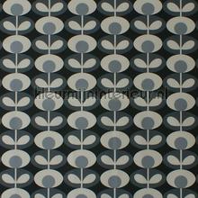 Oval flower cool grey rideau Eijffinger Orla Kiely 7746-2