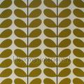 Two color stem olive curtains 7747-1 retro Styles