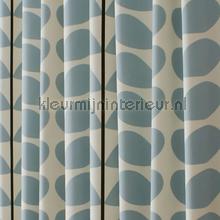 Two color stem powder blue gordijnen Eijffinger retro 