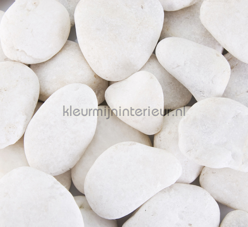 White stones gordijnen Photoprints Kleurmijninterieur