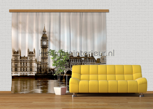 Big Ben gordijnen Photoprints Kleurmijninterieur