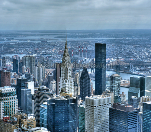 Skyskrapers rideau cities Kleurmijninterieur