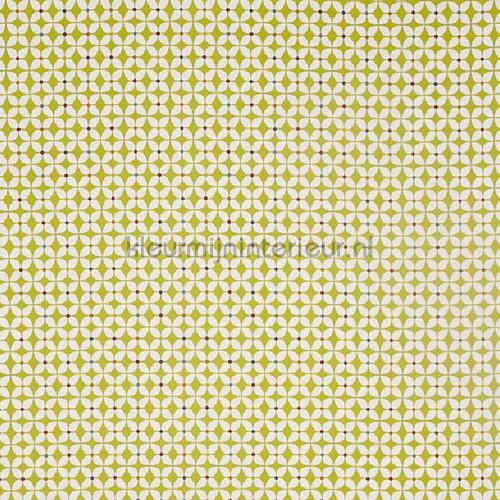 Zap lime gordijnen 5077-607 landelijk Prestigious Textiles