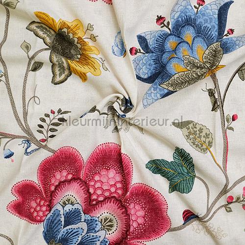 Floral fantasy gordijn wit curtains 7665-4 flowers Eijffinger