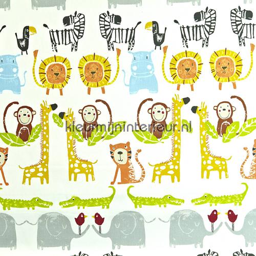 Snappy Paintbox curtains 5714-335 animals Prestigious Textiles